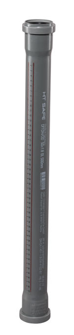 Tubo H-H PP Ostendorf/Crearplast-HT Safe, DN/OD 50 mm. Longitud 500 mm